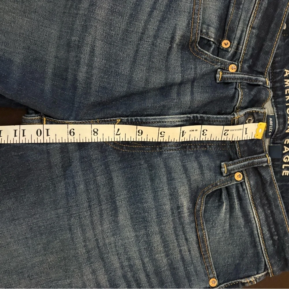 American Eagle Outfitters Men's Dark Blue Straight Jeans - Picture 8 of 8